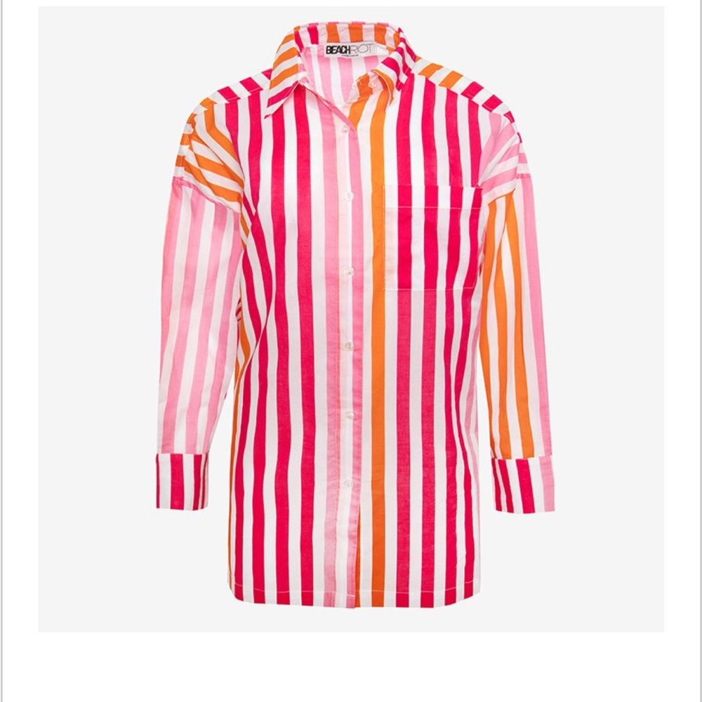 NWT Beach Riot Alexa Top Coverup - L/XL